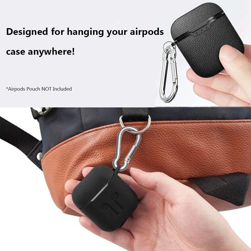 EFFIET 3.15 Inches 4 Inches Stainless Steel Carabiner for Gym Equipment Connection, Heavy Duty Spring Snap Hook Clips Buckle for Gym Exercise, Punching Bags, Hiking, Camping - Image 3